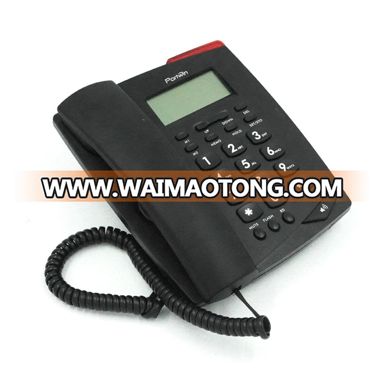 China supplier new style lcd display corded telephones